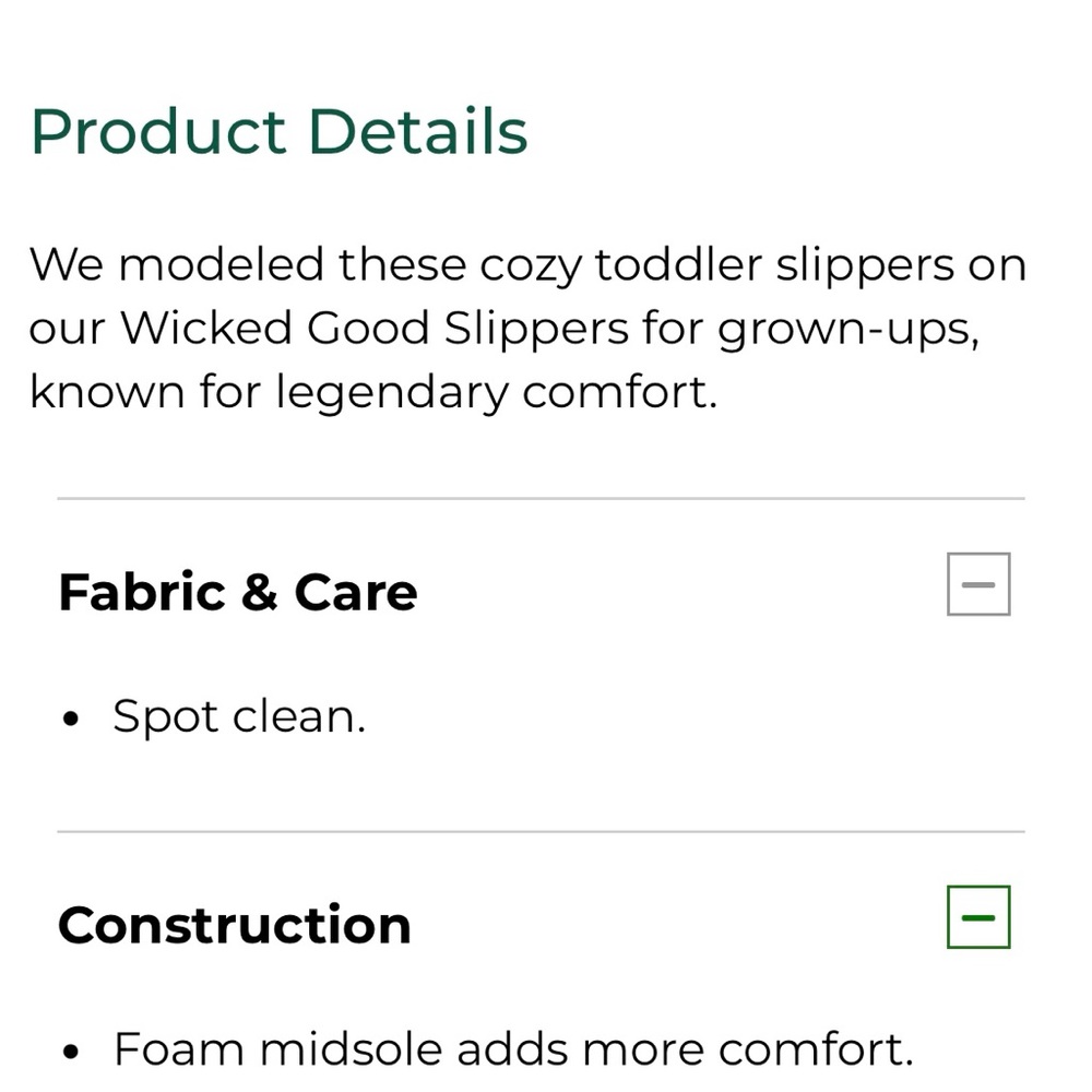 L.L. Bean | Cozy Toddler Slippers • Size 5/6 - Picture 2 of 9